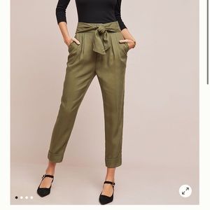 Kingsley Belted Pants - Anthropologie